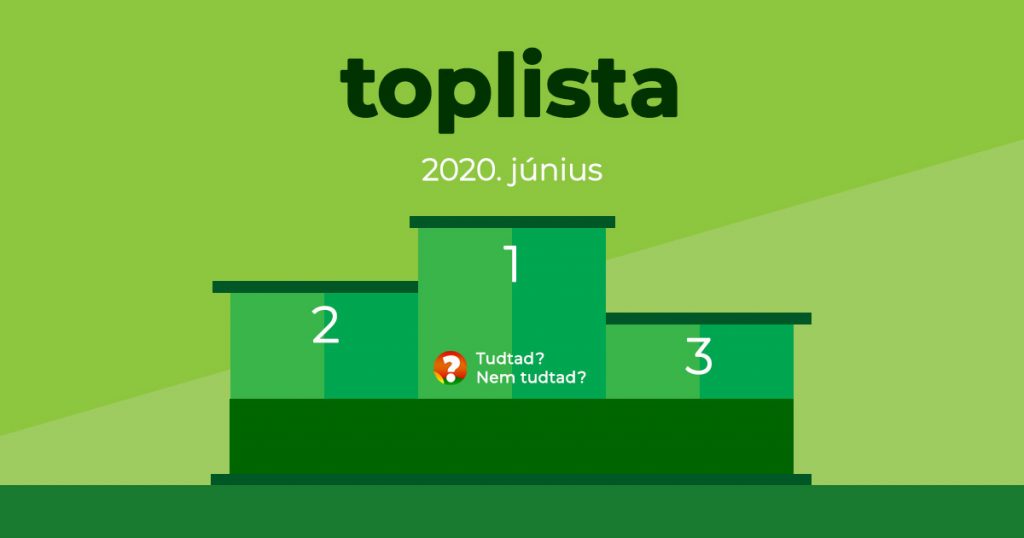 Toplista - 2020. június
