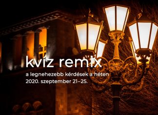 Kérdések újrakeverve: a legnehezebb kérdések a héten (szeptember 21–25.) Nehéz kérdések