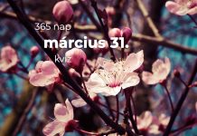 Március 31. Kvíz - március 31.