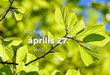 Április 27. Kvíz - április 27.