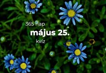 Május 25. Kvíz - május 25.