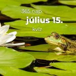Július 15. Kvíz - július 15.