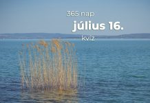 Július 16. Kvíz - július 16.