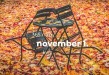 November 1. Kvíz - november 1.