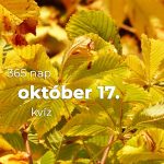 Október 17. Kvíz - október 17.