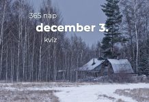 December 3. Kvíz - december 3.