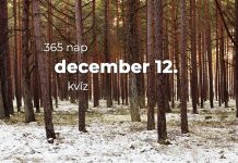 December 12. Kvíz - december 12.