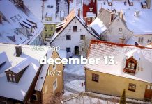 December 13. Kvíz - december 13.